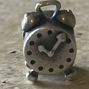 Retired Pandora alarm clock charm